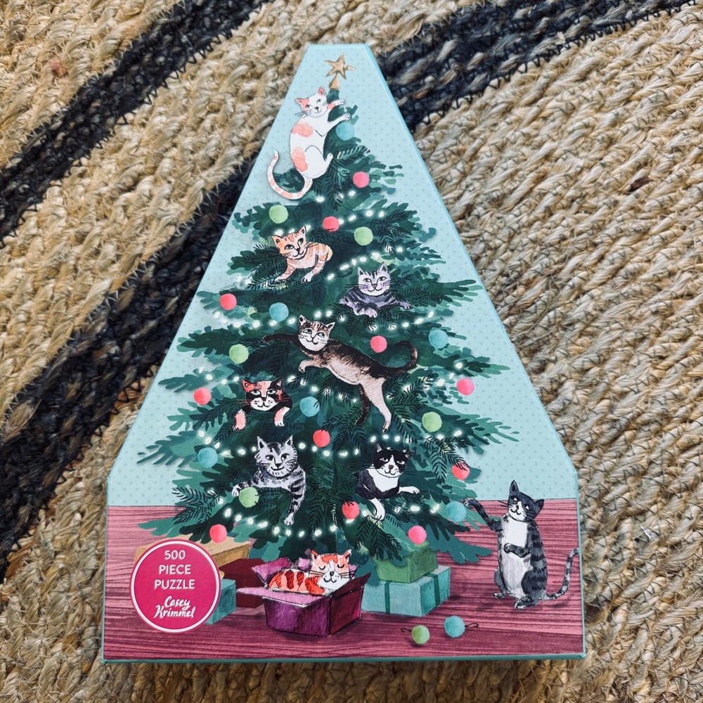 NEW Casey Krimmel Cats in trouble‎ 500 piece puzzle 18"x24" pieces